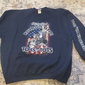 Chicagoland Motorcycle Parade Navy Sweater